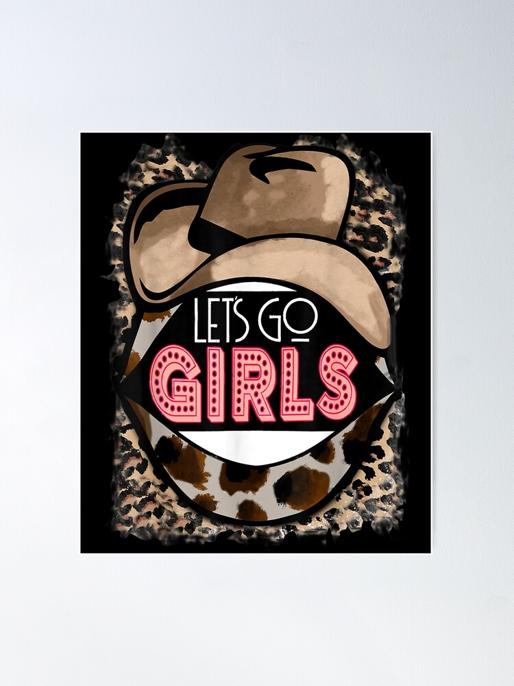 Let&#39;s Go Girls, Pink Cowboy Cowgirl Rodeo Hat Preppy Aesthetic  Bachelorette Party, HOWDY Y&amp;amp;#39;ALL, White Background iPhone  Wallet for Sale by PEARROT