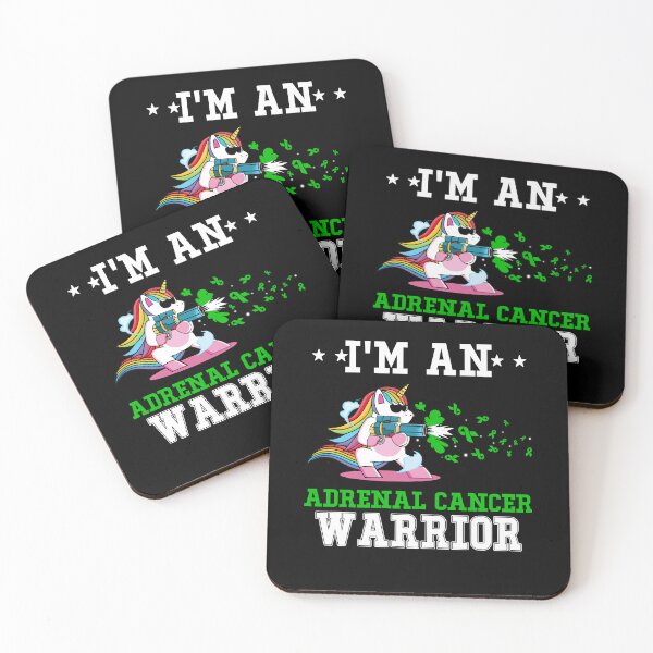 Item preview, Funny Unicorn I'm An Adrenal Cancer Warrior designed and sold by heppenp.
