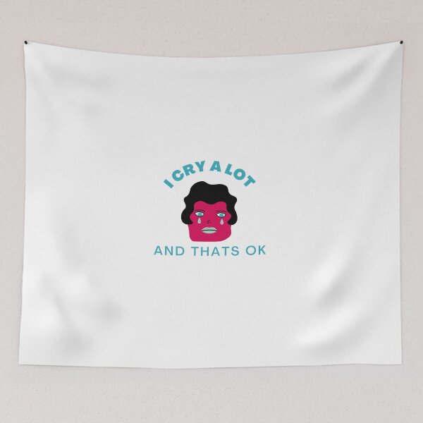 Item preview, i cry a lot and thats ok designed and sold by axoniej.