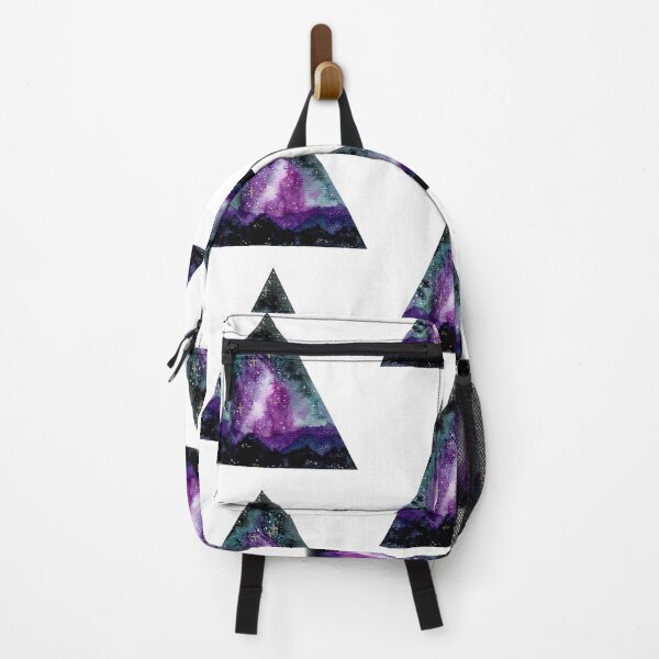Item preview, Triangle Night Starry Sky Watercolor designed and sold by Iro-by-Mona.