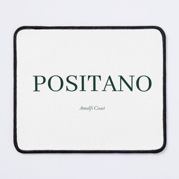 Item preview, Positano, Amalfi Coast, Southern Italy, Dark Green Minimalist Design  designed and sold by BellaHope1.