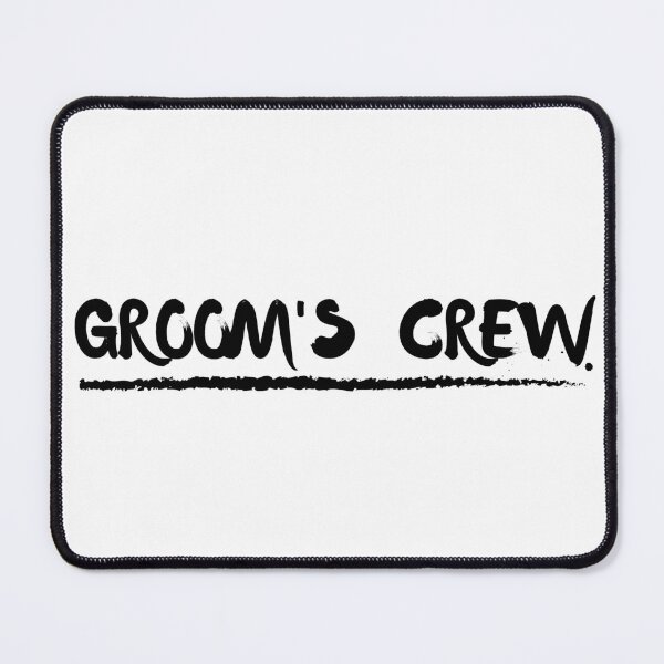 Item preview, Groom's Crew Wedding Design designed and sold by LJ4EVER.