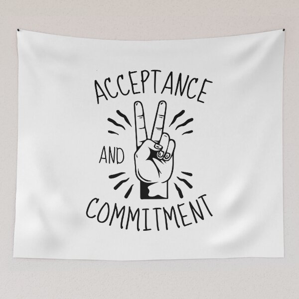 Item preview, ⭐⭐⭐⭐⭐(415) - Acceptance And Commitment Therapy, Self Acceptance shirt for positive people motivational and inspirational designed and sold by kind4you.