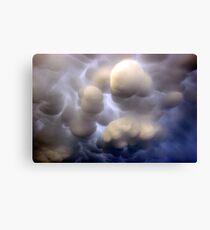 Mammatus clouds Leinwanddruck