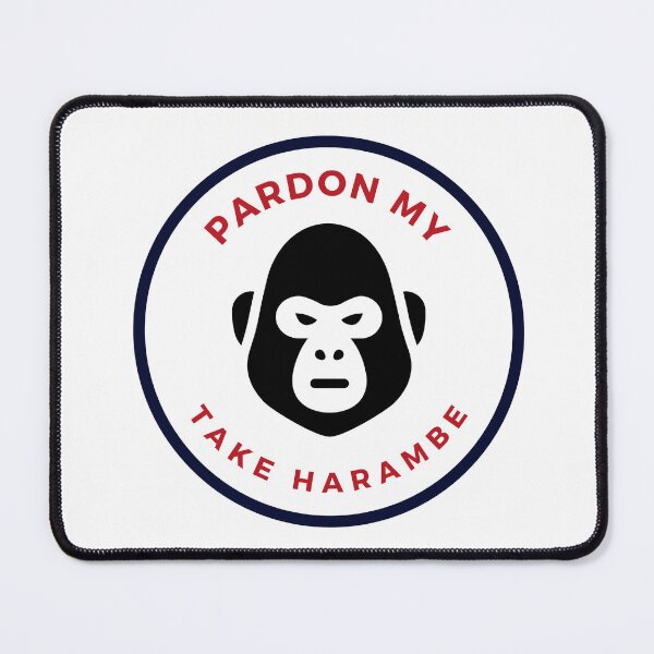 Item preview, pardon my take harambe designed and sold by DoraHappy.