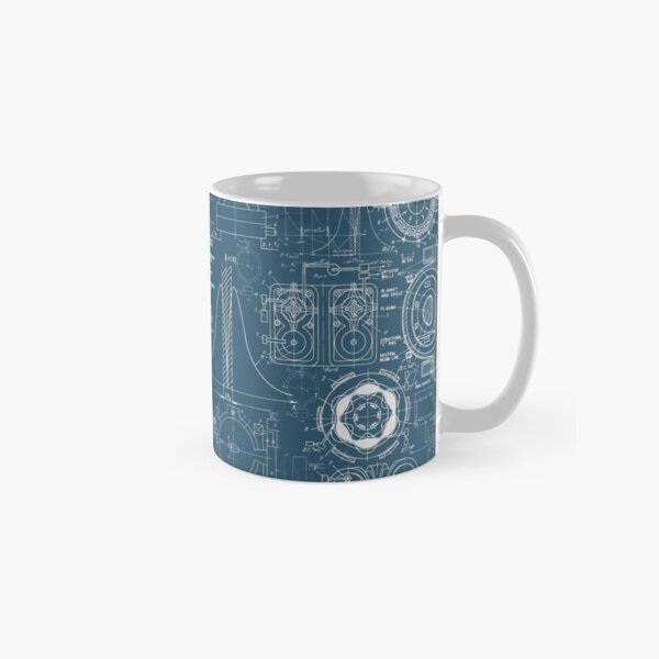 Star Wars Ship Blueprint Mug