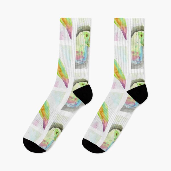 Item preview, Rainbow Toucan Watercolor designed and sold by Iro-by-Mona.