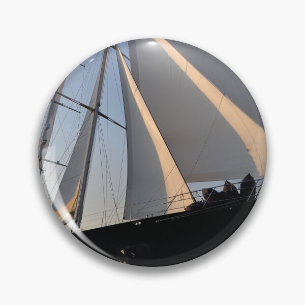 Item preview, big black sailboat sailing designed and sold by laikaincosmos.