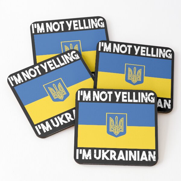 Item preview, Zelenskyy, I'm Not Yelling I'm Ukrainian, designed and sold by Heddar Badreddine.