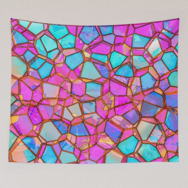 Item preview, Joyful Jumble Colorful Abstract Shapes designed and sold by nancyjcreates.