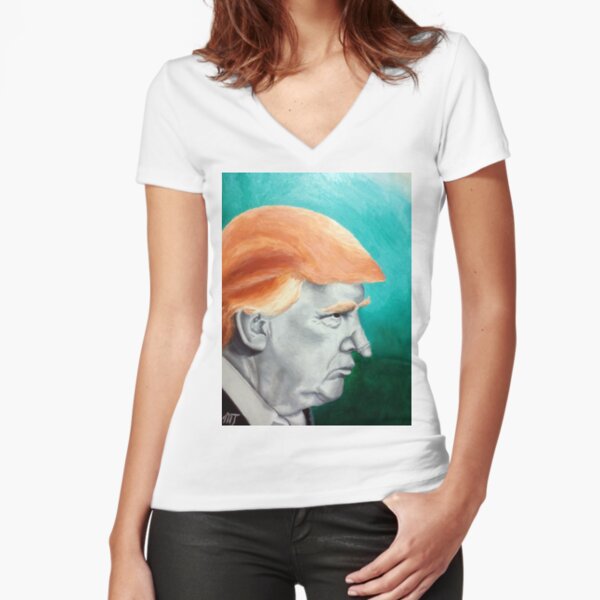 Fitted V-Neck T-Shirt