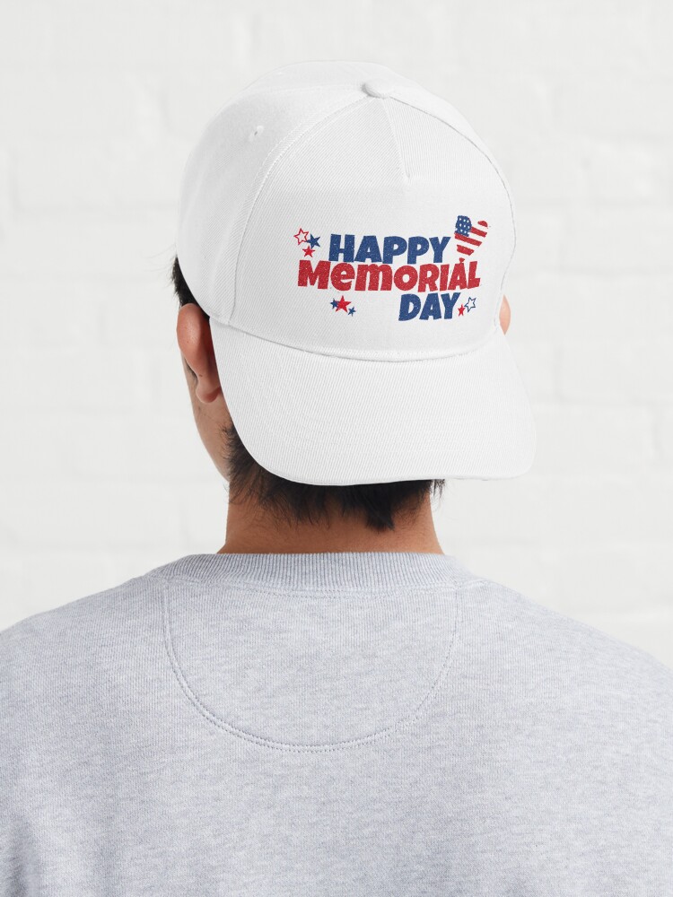 Happy Memorial Day Cap for Sale by cindyfordyce