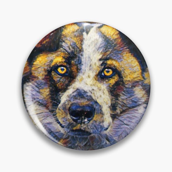 Item preview, Abstract Dog Painting designed and sold by HappyLifeCreate.
