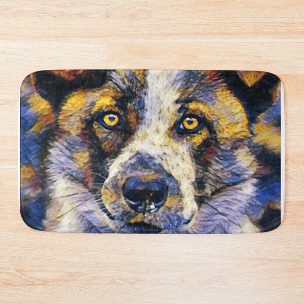 Item preview, Abstract Dog Painting designed and sold by HappyLifeCreate.