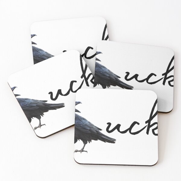 Item preview, *UCK (crow) designed and sold by TheTalesWeTell.