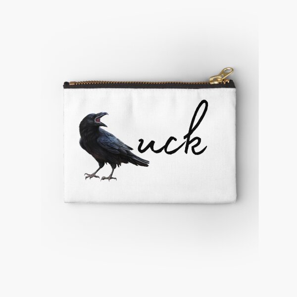 Item preview, *UCK (crow) designed and sold by TheTalesWeTell.