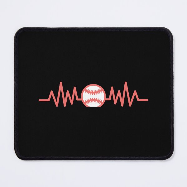 Item preview, Baseball Heartbeat Sticker designed and sold by lewisnash6.