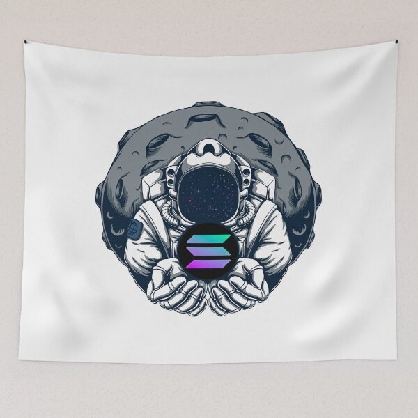 Item preview, Welcome to the Moon (Solana) designed and sold by Crypto Pirates.