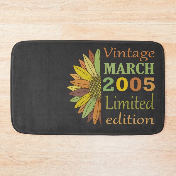 Item preview, vintage march 2005 limited edition, 17 Year Old Gifts Vintage 2005 Limited Edition 17th Birthday designed and sold by SimoSaladain.