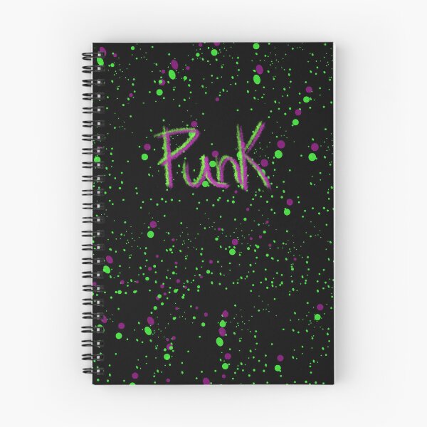 Item preview, Punk verde y morado salpicado designed and sold by C.l S.
