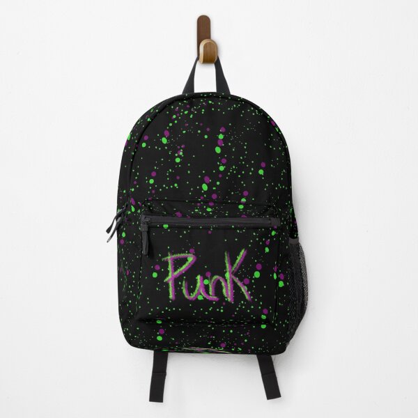 Item preview, Green and purple Punk Splattered designed and sold by C.l S.