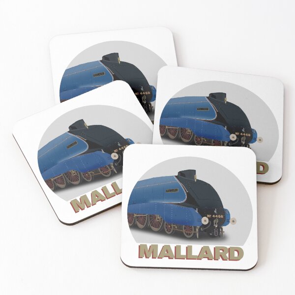 Item preview, LNER No 4468 Mallard Steam Train designed and sold by jameswattsart.