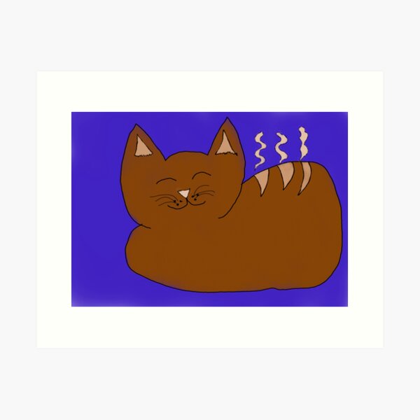 Minmo Cat Icon Framed Art Print by Erin Bread