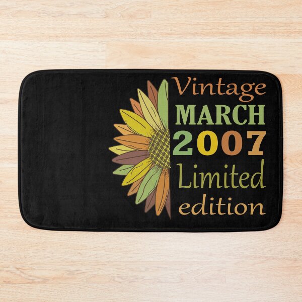 Item preview, vintage march 2007 limited edition, 15 Year Old Gifts Vintage 2007 Limited Edition 15th Birthday designed and sold by SimoSaladain.