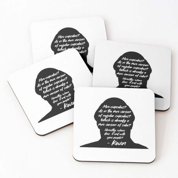 Item preview, The Office - Kevin - Kevin Malone - Kevin Cupcake Quote - Mini Cupcakes - The Office designed and sold by CattlettArt.