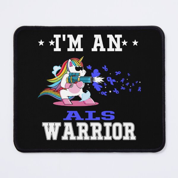 Item preview, Funny Unicorn I'm An ALS Warrior designed and sold by heppenp.