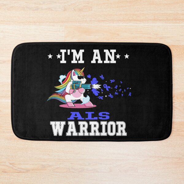 Item preview, Funny Unicorn I'm An ALS Warrior designed and sold by heppenp.