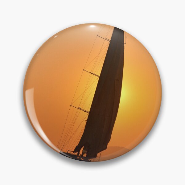Item preview, big sailboat sailing at sunset designed and sold by laikaincosmos.
