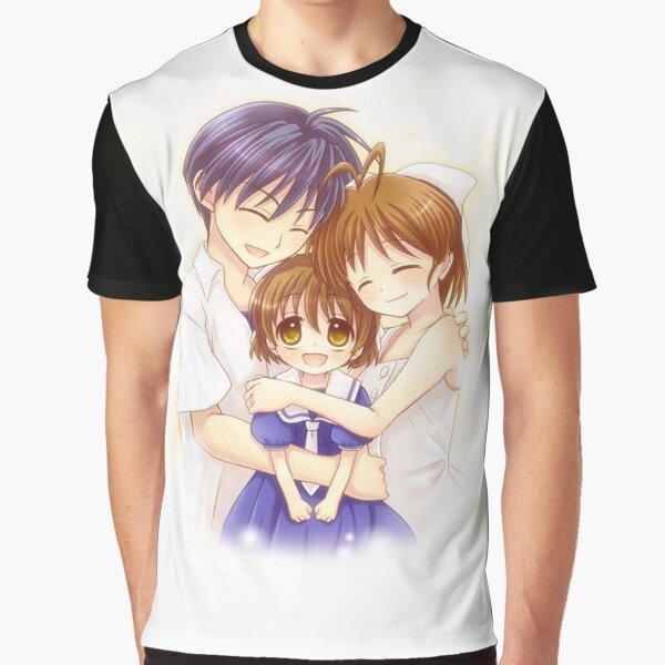 Moe Anime Clannad After Story T-Shirts Multi-style Short Sleeve