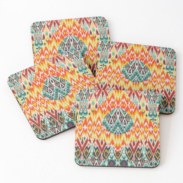 Item preview, Abstract Retro Multicolor Kilim Pattern designed and sold by branaghbel.