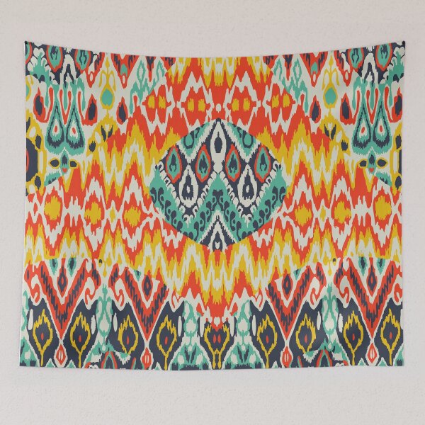 Item preview, Abstract Retro Multicolor Kilim Pattern designed and sold by branaghbel.