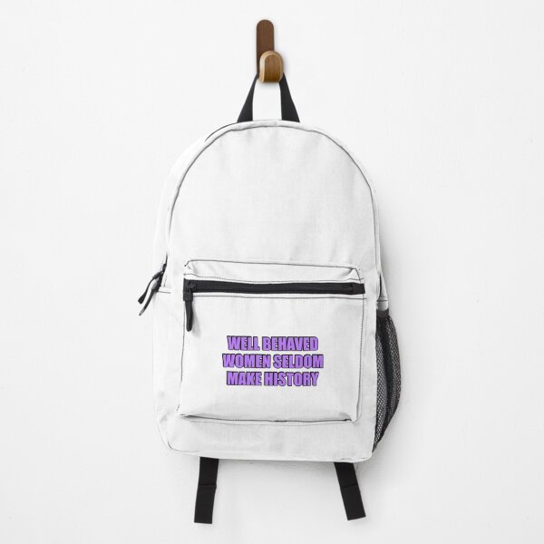 Item preview, Well Behaved Women Seldom Make History - purple womens day gifts designed and sold by Inspirationmotivation.