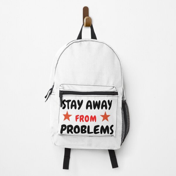 Item preview, stay away from problems T-shirt  designed and sold by ABDERRAHIM90.