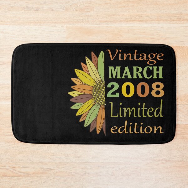 Item preview, vintage march 2008 limited edition, 14 Year Old Gifts Vintage 2008 Limited Edition 14th Birthday designed and sold by SimoSaladain.