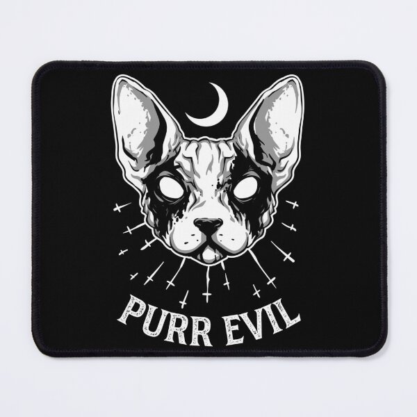 Item preview, Purr evil - wicked cat designed and sold by SidTastic .