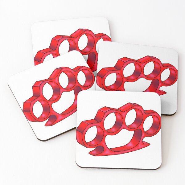 Item preview, Red Brass Knuckles designed and sold by MarshBec.