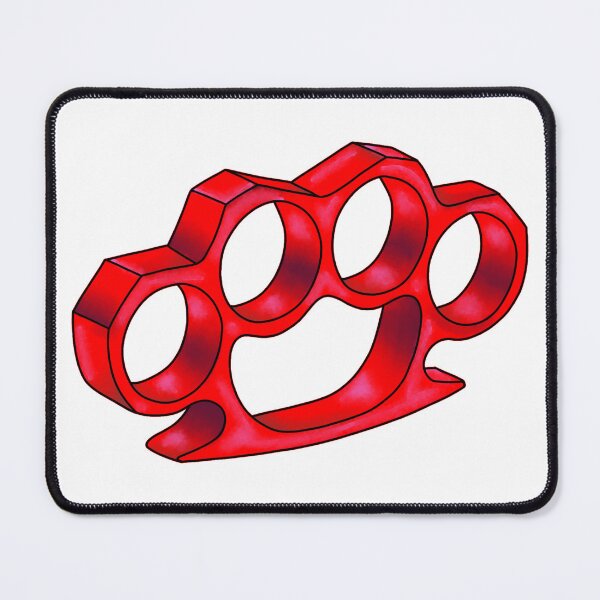 Item preview, Red Brass Knuckles designed and sold by MarshBec.