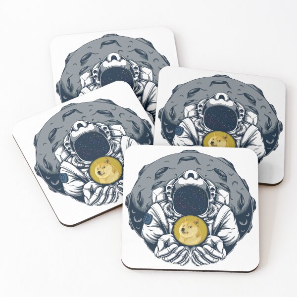 Item preview, Welcome to the Moon (Dogecoin) designed and sold by Crypto Pirates.