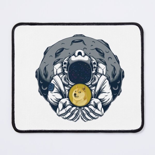 Item preview, Welcome to the Moon (Dogecoin) designed and sold by Crypto Pirates.