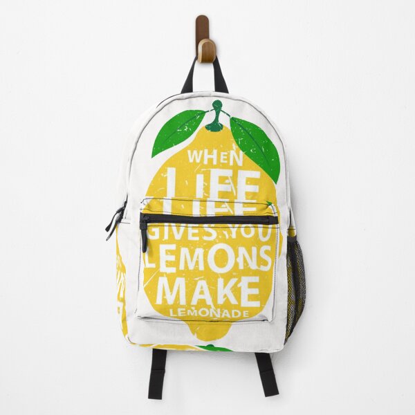 Item preview, Motivational Quote - When Life Gives you Lemons Make Lemonade designed and sold by WearWolfDesigns.