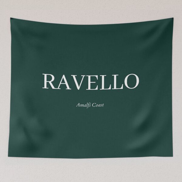 Item preview, Ravello, Amalfi Coast, Southern Italy, Dark Green Minimalist Design  designed and sold by BellaHope1.