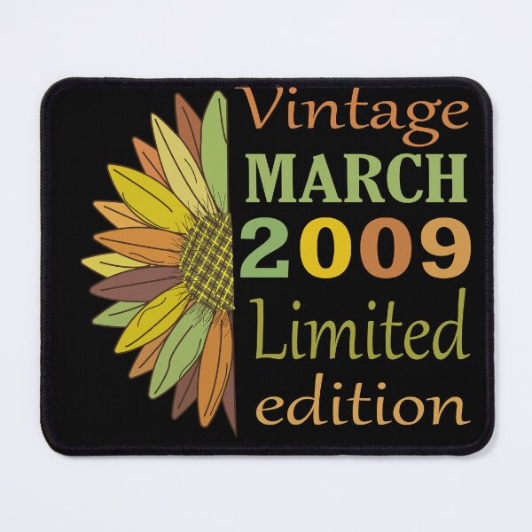 Item preview, vintage march 2009 limited edition, 13 Year Old Gifts Vintage 2009 Limited Edition 13th Birthday designed and sold by SimoSaladain.