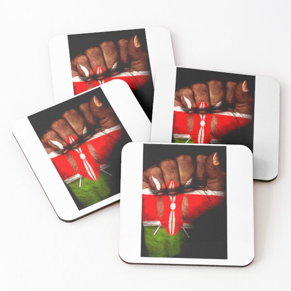 Item preview, KENYA FIST FLAG designed and sold by Rouxman72.