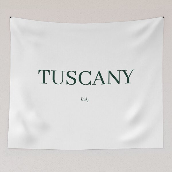 Item preview, Tuscany, Italy, Dark Green Minimalist Design  designed and sold by BellaHope1.