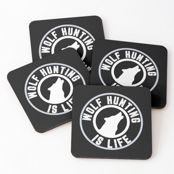 Item preview, Wolf Hunting Is Life designed and sold by AnimalLover4eva.