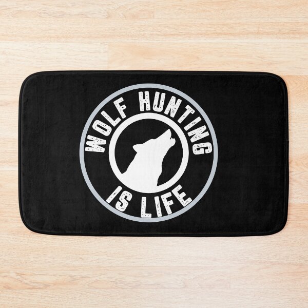 Item preview, Wolf Hunting Is Life designed and sold by AnimalLover4eva.